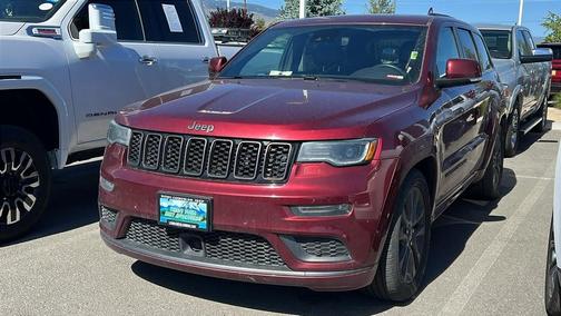 Velvet Red Pearlcoat 2018 Jeep Grand Cherokee High Altitude