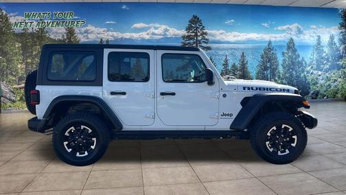 Bright White Clearcoat 2024 Jeep Wrangler 4xe Rubicon