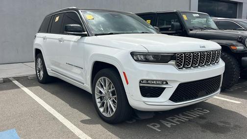 Bright White Clearcoat 2022 Jeep Grand Cherokee 4xe Summit