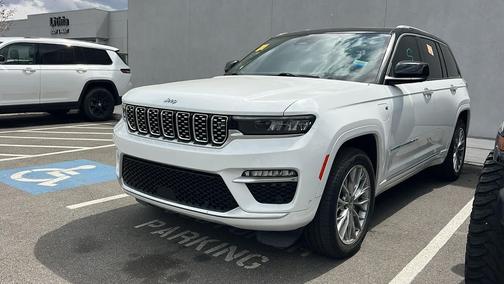 Bright White Clearcoat 2022 Jeep Grand Cherokee 4xe Summit