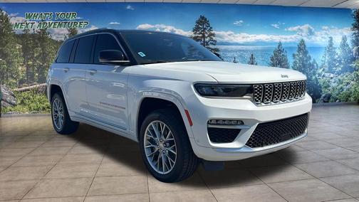 Bright White Clearcoat 2022 Jeep Grand Cherokee 4xe Summit
