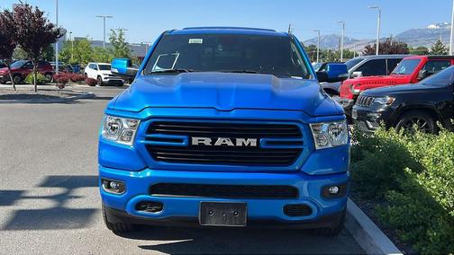 Hydro Blue Pearlcoat 2021 RAM 1500 Big Horn/Lone Star