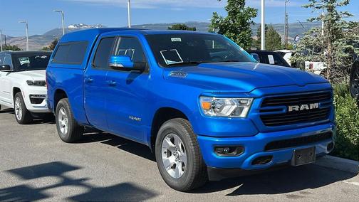 Hydro Blue Pearlcoat 2021 RAM 1500 Big Horn/Lone Star