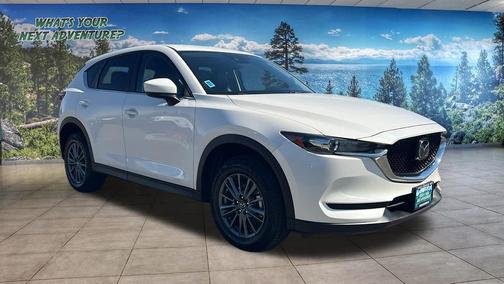 Snowflake White Pearl Mica 2021 Mazda CX-5 Touring