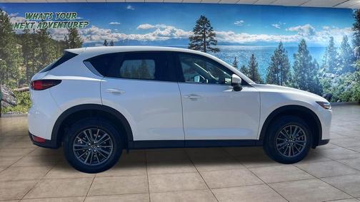 Snowflake White Pearl Mica 2021 Mazda CX-5 Touring