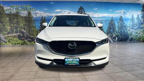 Snowflake White Pearl Mica 2021 Mazda CX-5 Touring