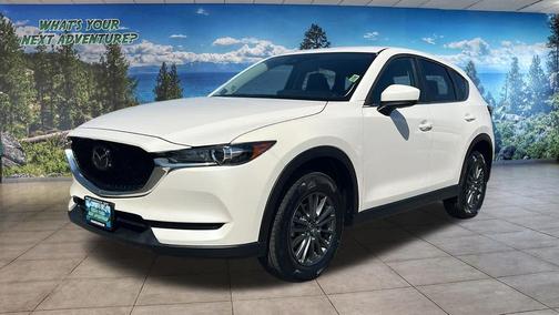 Snowflake White Pearl Mica 2021 Mazda CX-5 Touring