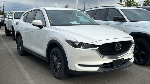 Snowflake White Pearl Mica 2021 Mazda CX-5 Touring