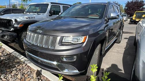 Granite Crystal Metallic Clearcoat 2016 Jeep Grand Cherokee Summit