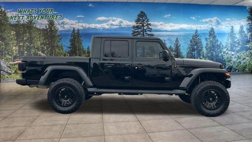 Black Clearcoat 2021 Jeep Gladiator Overland