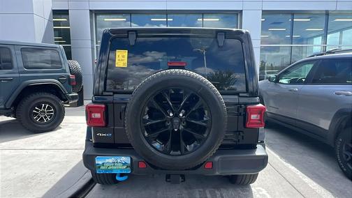 Black Clearcoat 2023 Jeep Wrangler 4xe Sahara