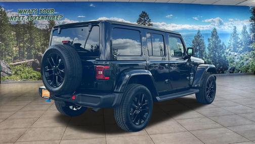 Black Clearcoat 2023 Jeep Wrangler 4xe Sahara