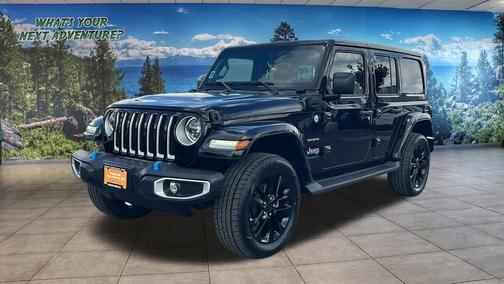 Black Clearcoat 2023 Jeep Wrangler 4xe Sahara