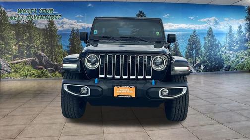 Black Clearcoat 2023 Jeep Wrangler 4xe Sahara