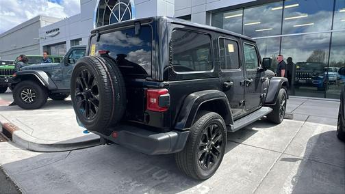 Black Clearcoat 2023 Jeep Wrangler 4xe Sahara