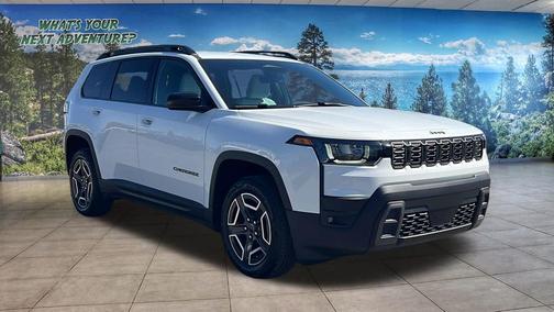 Bright White Clearcoat 2026 Jeep Cherokee Laredo 4x4