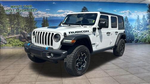 Bright White Clearcoat 2022 Jeep Wrangler Unlimited 4xe Rubicon