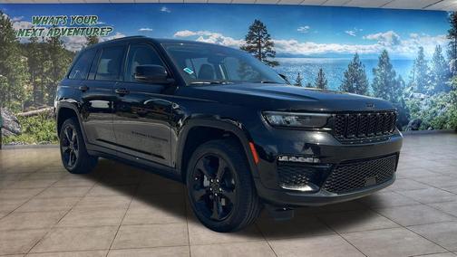 Diamond Black Crystal Pearlcoat 2023 Jeep Grand Cherokee Limited
