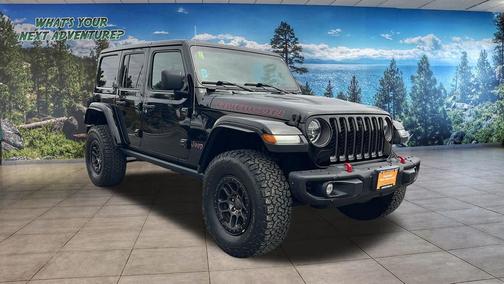 Black Clearcoat 2022 Jeep Wrangler Unlimited Rubicon
