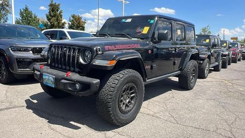 Black Clearcoat 2022 Jeep Wrangler Unlimited Rubicon