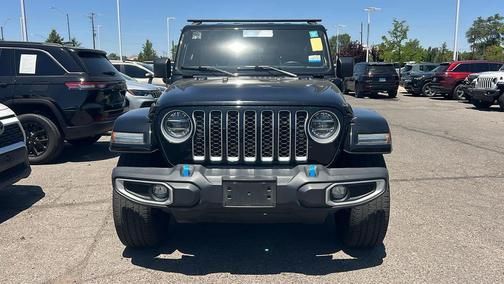 Black Clearcoat 2022 Jeep Wrangler Unlimited 4xe Sahara