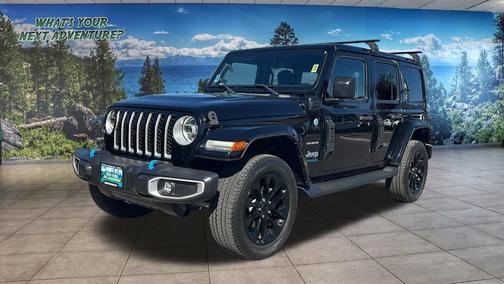 Black Clearcoat 2022 Jeep Wrangler Unlimited 4xe Sahara