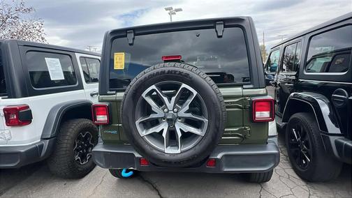 Sarge Green Clearcoat 2024 Jeep Wrangler 4xe Sport S