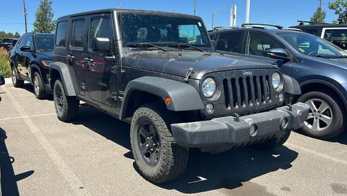 Granite Crystal Metallic Clearcoat 2017 Jeep Wrangler Unlimited Sport