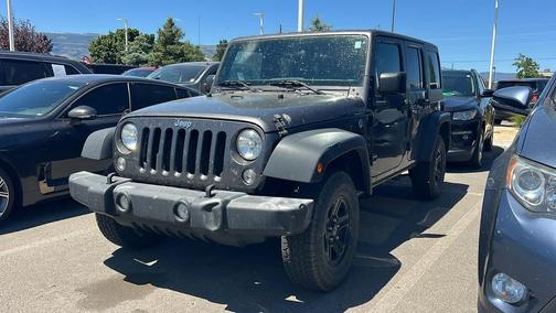 Granite Crystal Metallic Clearcoat 2017 Jeep Wrangler Unlimited Sport