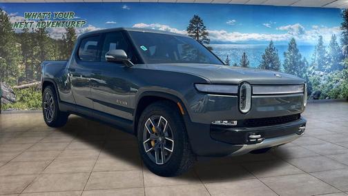 Gray 2022 Rivian R1T Adventure