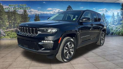 Diamond Black Crystal Pearlcoat 2022 Jeep Grand Cherokee 4xe Base