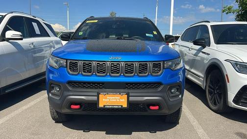 Hydro Blue Pearlcoat 2025 Jeep Compass Trailhawk
