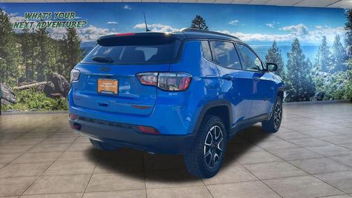 Hydro Blue Pearlcoat 2025 Jeep Compass Trailhawk