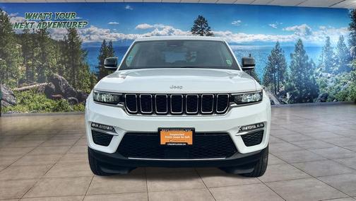 Bright White Clearcoat 2023 Jeep Grand Cherokee Limited