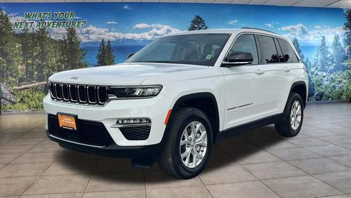 Bright White Clearcoat 2023 Jeep Grand Cherokee Limited