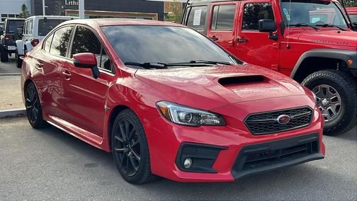 Pure Red 2021 Subaru WRX Limited