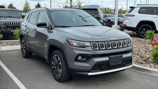 Sting-Gray Clearcoat 2022 Jeep Compass Limited