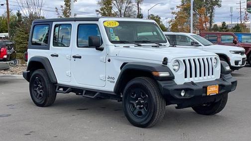 Bright White Clearcoat 2021 Jeep Wrangler Unlimited Sport
