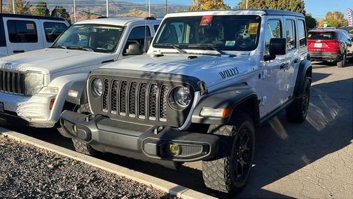 Bright White Clearcoat 2023 Jeep Wrangler Willys
