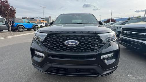 Agate Black Metallic 2020 Ford Explorer ST