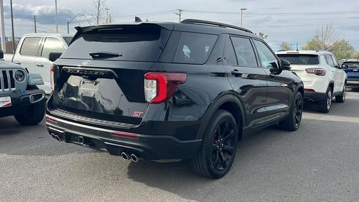 Agate Black Metallic 2020 Ford Explorer ST