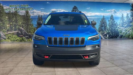 Hydro Blue Pearlcoat 2019 Jeep Cherokee Trailhawk