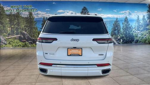 Bright White Clearcoat 2023 Jeep Grand Cherokee L Overland