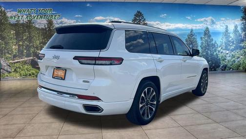 Bright White Clearcoat 2023 Jeep Grand Cherokee L Overland