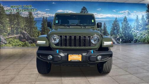 Sarge Green Clearcoat 2024 Jeep Wrangler 4xe Sport S