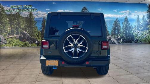 Sarge Green Clearcoat 2024 Jeep Wrangler 4xe Sport S