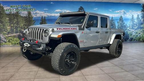 Billet Silver Metallic Clearcoat 2021 Jeep Gladiator Rubicon