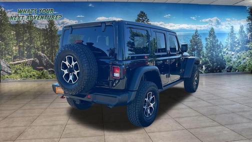Black Clearcoat 2022 Jeep Wrangler Unlimited Rubicon