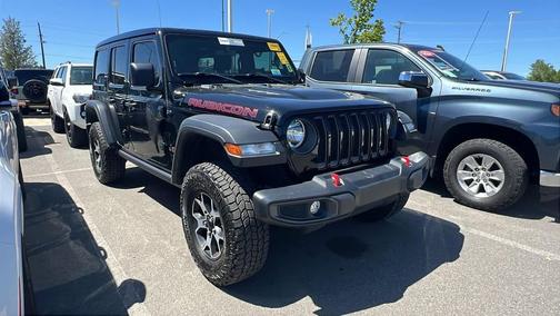 Black Clearcoat 2022 Jeep Wrangler Unlimited Rubicon