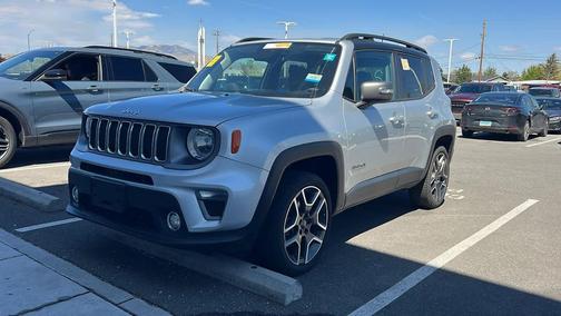 Glacier Metallic Clearcoat 2019 Jeep Renegade Limited